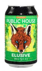 Public House Brewing Co. - Elusive IPA (6 pack 12oz cans) (6 pack 12oz cans)